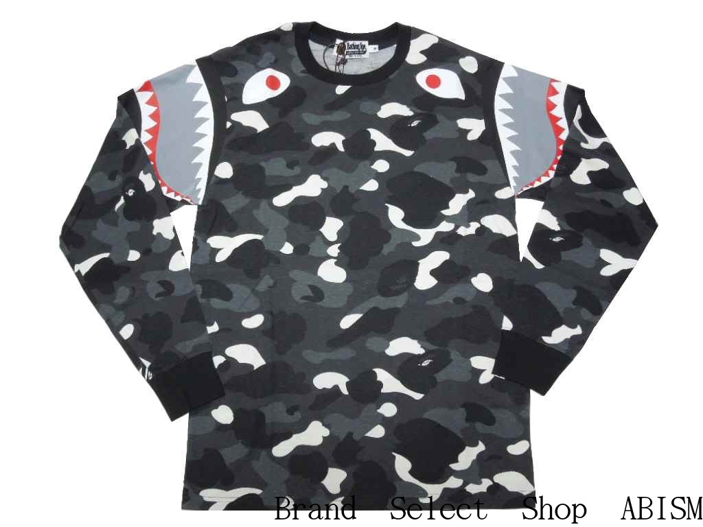 bape long sleeve shark