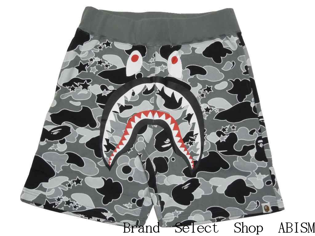 bape shorts grey