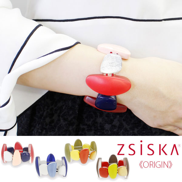【マラソン限定☆最大2,000円OFF☆】ABISTE ZSiSKA ≪ORIGIN≫アクリルゴムブレスレット 4180009 大人 おしゃれ ギフト ブランド アビステ シスカ ZSiSKA｜ABISTE　店 10,498円
