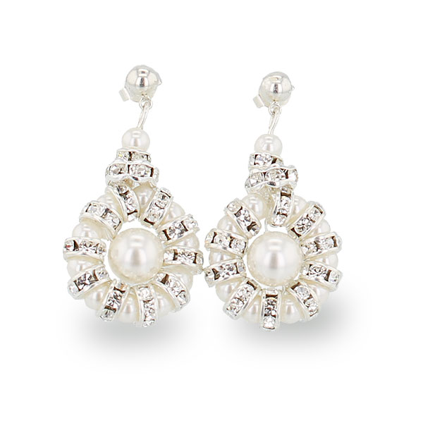 ABISTE WEB限定 ベネチアンガラスロンデル＆パールピアス/3401147 ブランド アビステ パーティー クルーズ ディナーショー 12,442円