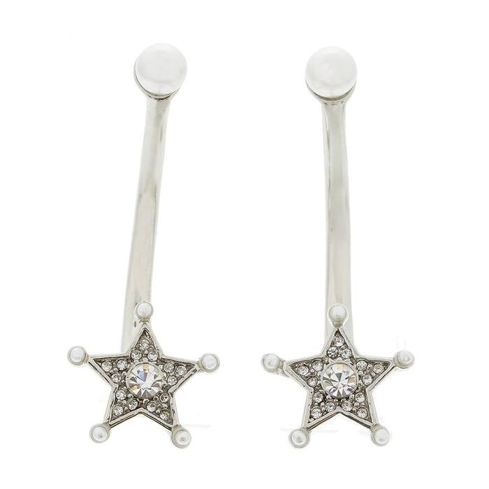 ABISTE 25ans掲載 スターモチーフ&times;カーヴィーメタルピアス/3171284 ブランド アビステ イヤーアクセサリー｜ABISTE　店