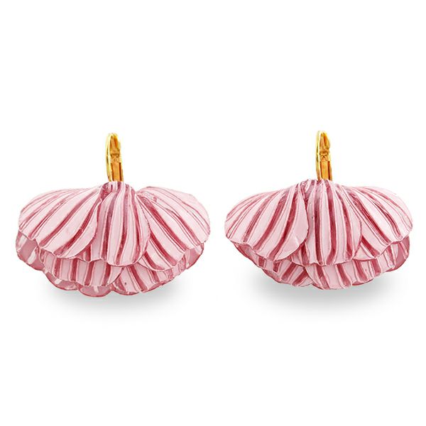 ABISTE 【WEB限定】フランス製花びらモチーフピアス/3180178 ブランド アビステ イヤーアクセサリー ご褒美 16,783円