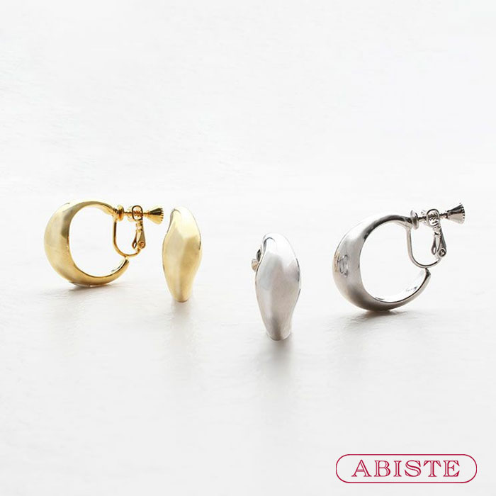 【楽天市場】【マラソン開始4H限定10％OFF】ABISTE CLASSY.掲載 ニュアンスメタルフープイヤリング/3240018 ブランド ...