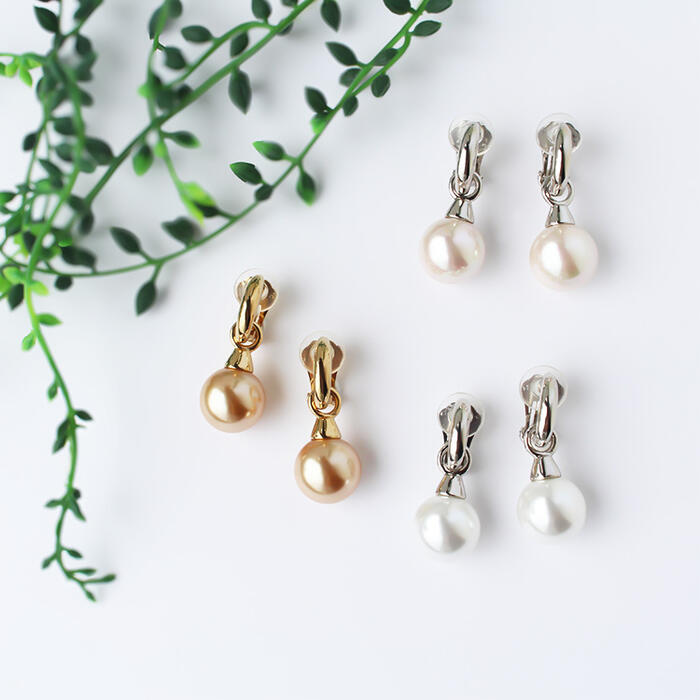 【マラソン限定☆最大2,000円OFF☆】ABISTE 美的掲載 プチメタルフープ×パール2Wayイヤリング/3240099 ブランド アビステ イヤーアクセサリー travel シルバー ゴールド ピンク パール 大人映え ご褒美買い|ABISTE 店