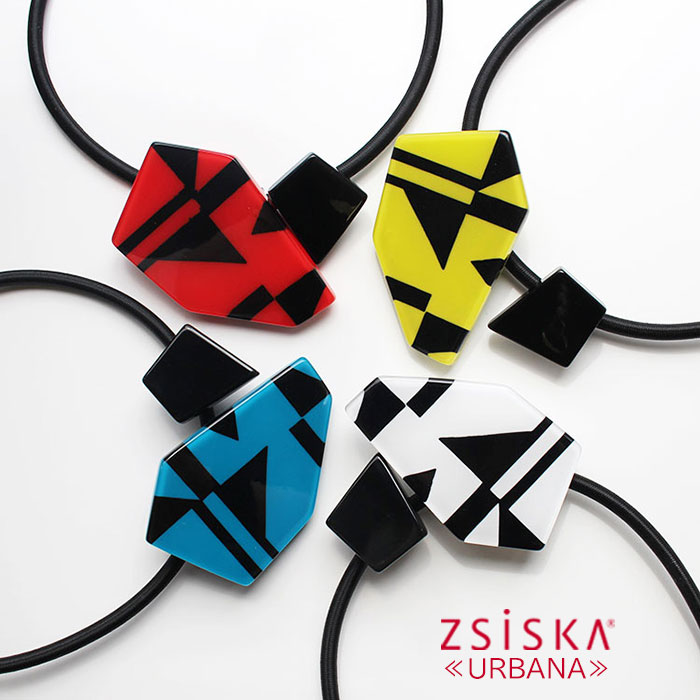 ABISTE ZSiSKA ≪URBANA≫マグネットクラスプレジンネックレス/1240015- ブランド アビステ シスカ 大人映え spices 個性的