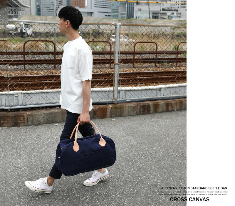 Boston USA Cotton Canvas Tote Bag