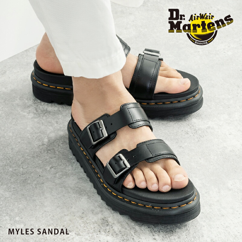 入園入学祝い 新品 Dr Martens ドクターマーチン Myles マイルズ サンダル 靴 Fbujiczpvk