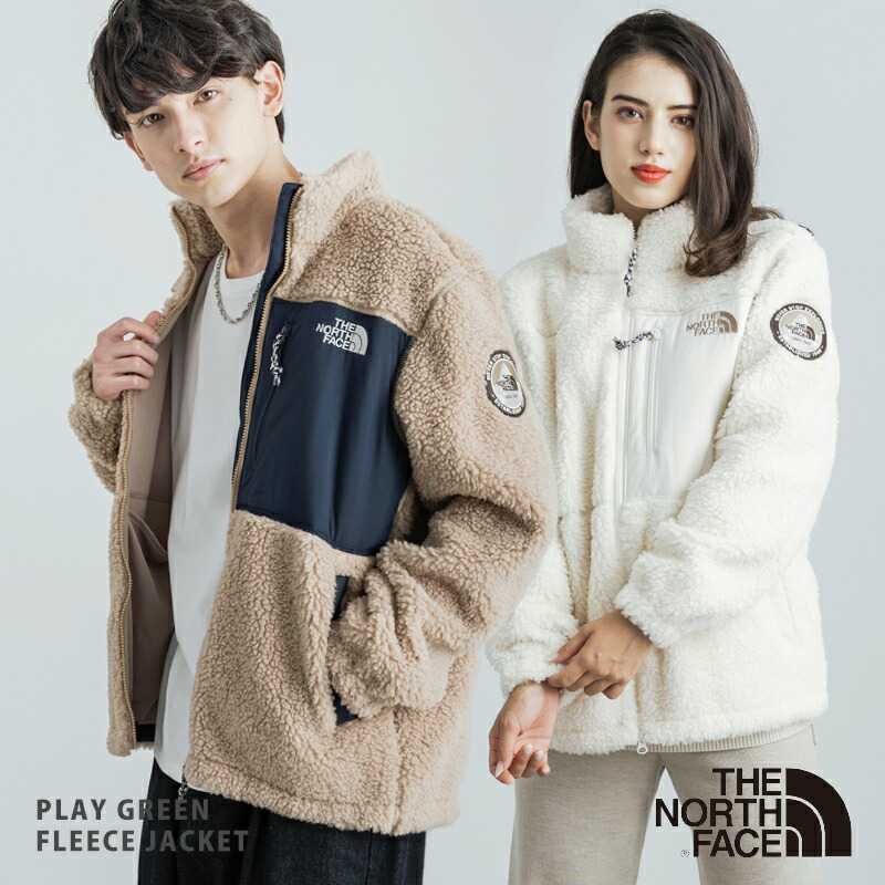 THE NORTH FACE ノースフェイス 韓国 PLAY GREEN FLEECE JACKET メンズ