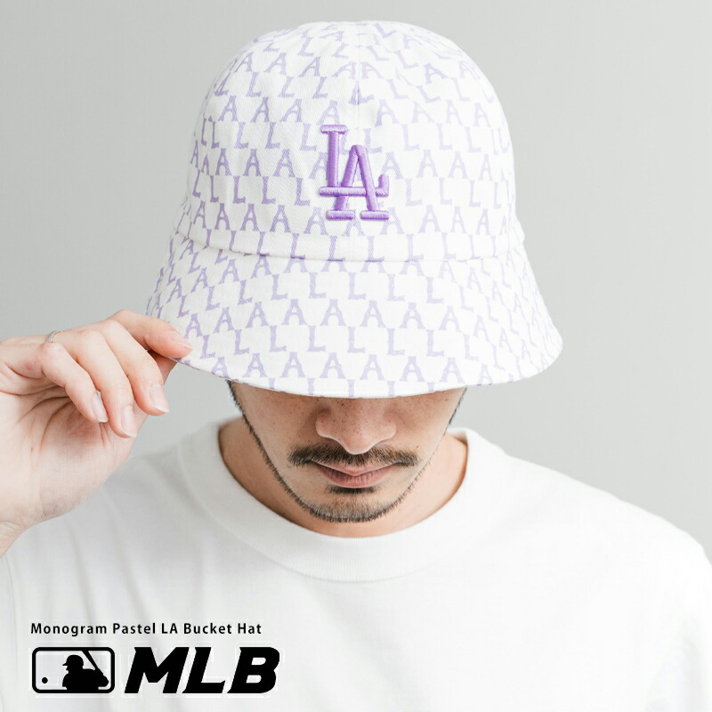 BTS×NEW ERAコラボバケットハット NEW ERA（ニューエラ）の「【NEW ERA×BTS×MLBコラボ】ハット
