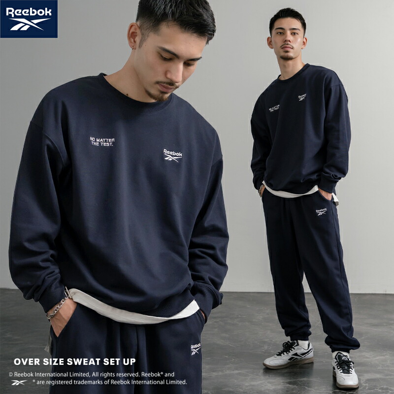 楽天市場】新品 ♪☆ リーボック Reebok セットアップ 紺