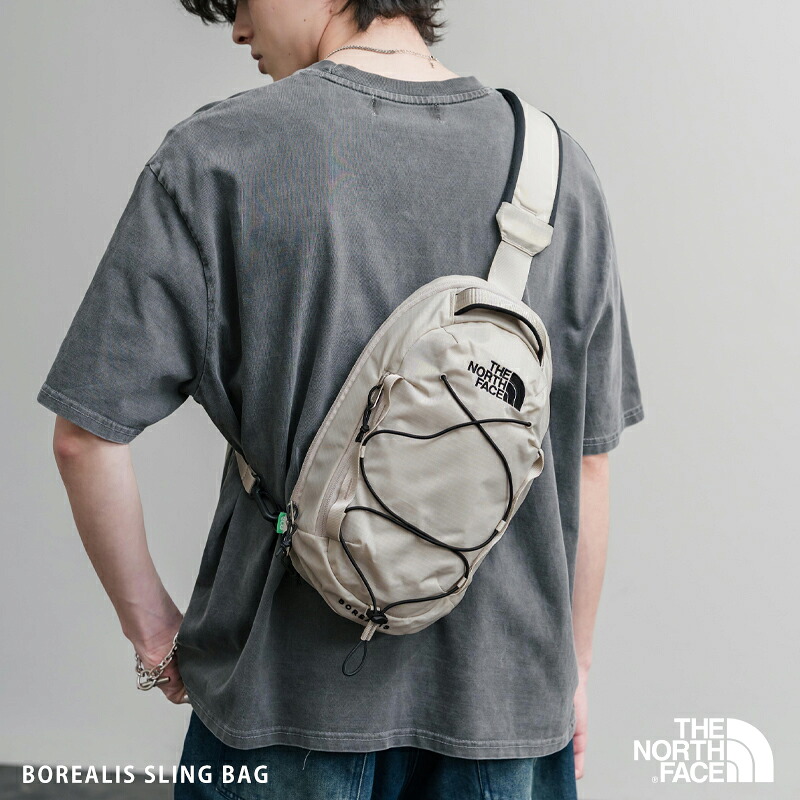 THE NORTH FACE ザ・ノースフェイス 韓国 BOREALIS SLING BAG クロスバッグ メンズ レディース ボディ ショルダー スリング 肩掛け 斜め掛け サブ 鞄 ロゴ 500ml シンプル ストリート カジュアル アウトドア デイリー フェス スポーツ 軽量 プレゼント 15880|abito