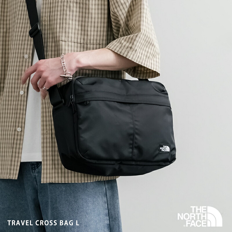 THE NORTH FACE ザ・ノースフェイス ショルダーバッグ メンズ レディース 韓国 TRAVEL CROSS BAG トラベルクロスバッグ メッセンジャー 肩掛け 斜め掛け 鞄 A4 ロゴ刺繍 シンプル カジュアル ミリタリー アウトドア スポーツ 通勤 通学 旅行 16013|abito