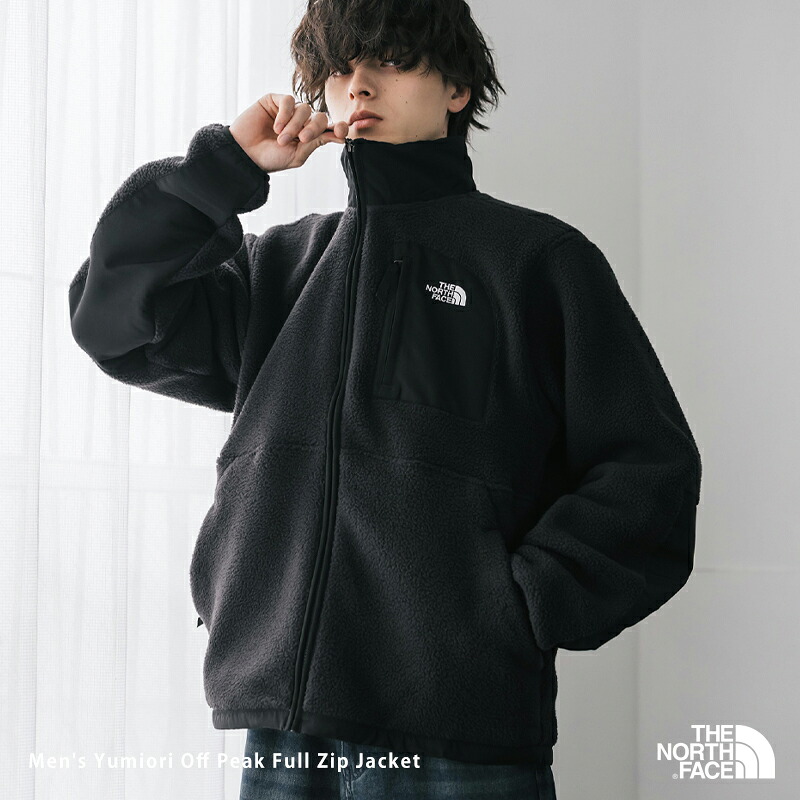 THE NORTH FACE ノースフェイス フリースジャケット メンズ レディース ブルゾン アウター フルジップ ワンポイント ロゴ刺繍 ボア スタンドカラー オーバーサイズ セミルーズ 防寒 保温性 アウトドア カジュアル シンプル 16246｜abito