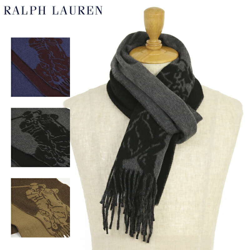 楽天市場】POLO by Ralph Lauren Nordic Scarf ラルフローレン ウール スカーフ マフラー：donuts （ドーナッツ）