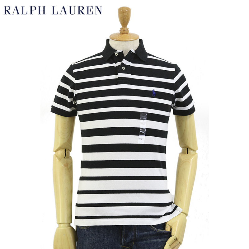 【楽天市場】Ralph Lauren Men's "CUSTOM FIT" Border Mesh Polo US ポロ ラルフローレン