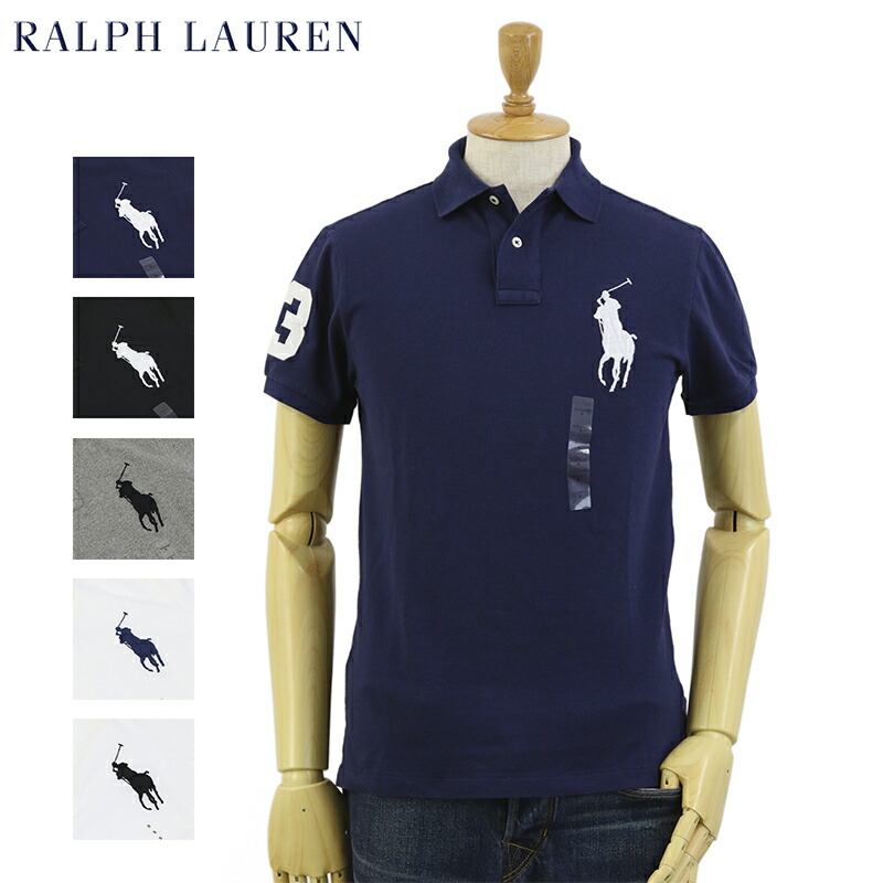 Polo by Ralph Lauren カスタムフィット ポロシャツ M www.showme.org