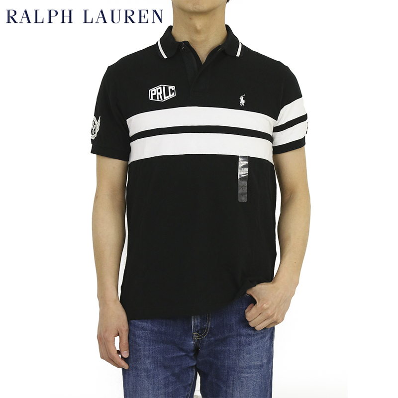 【楽天市場】ポロ ラルフローレン メンズ カスタムフィット ニューヨーク サイクリングチーム ポロシャツ POLO Ralph Lauren