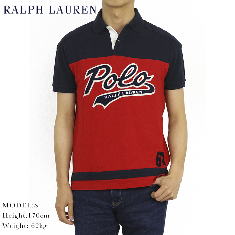 ポロ ラルフローレン カスタムスリムフィット 鹿の子  ポロシャツ ラガーシャツ POLO Ralph Lauren Men's  CUSTOM SLIM FIT Polo Shirt US