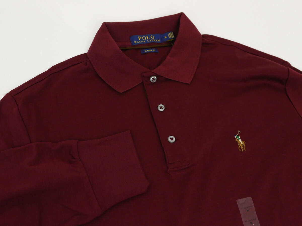 ポロ トップス ラルフローレン クラシックフィット ソフトタッチコットン Mens Polo ジャージー 長袖ポロシャツ Polo Ralph Lauren Mens Classic Fit Cotton Jersey L S Polo Shirt Us Donuts ドーナッツ ワンポイントのポニー刺繍 ソフトなコットンジャージの長袖 ポロ トップス ラルフローレン クラシックフィット ソフトタッチコットン Mens Polo ジャージー 長袖ポロシャツ Polo Ralph Lauren Mens Classic Fit Cotton Jersey L S Polo Shirt Us Donuts ドーナッツ ワンポイントのポニー刺繍 ソフトなコットンジャージの長袖