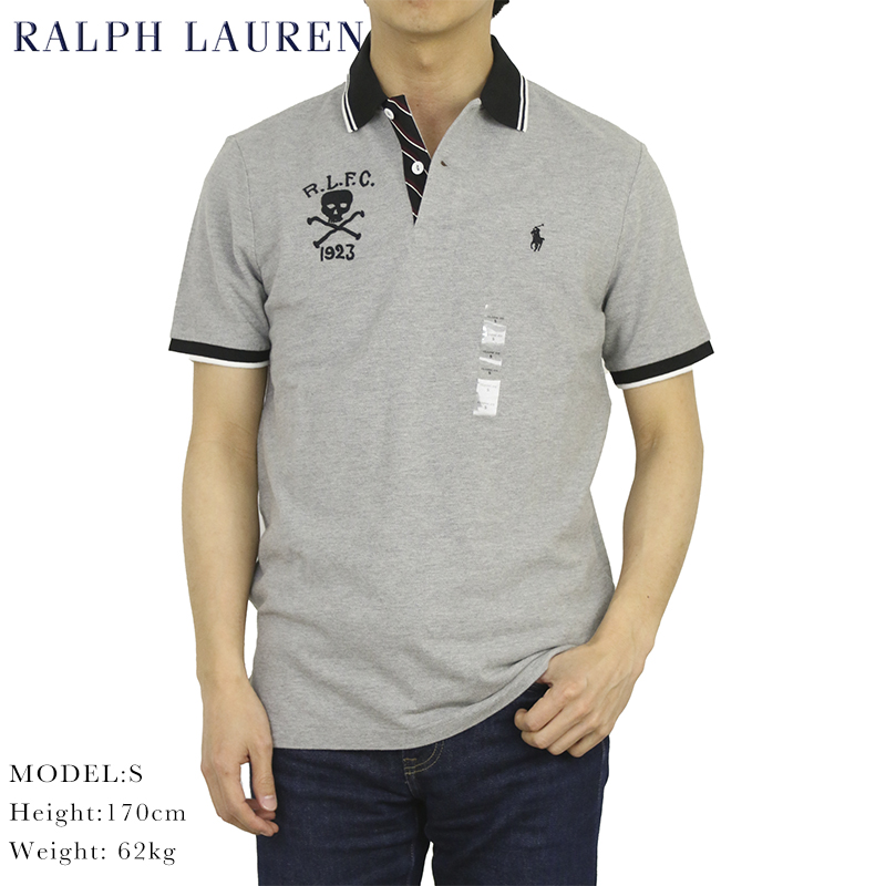 【楽天市場】ポロ ラルフローレン クラシックフィット スカル刺繍 半袖 カノコ ポロシャツ POLO Ralph Lauren Men's