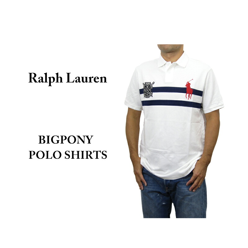 ポロ ラルフローレン カスタムスリムフィット 鹿の子 スポーツシャツ 表象 ビッグポニー刺しゅう POLO Ralph Lauren Men\u0027s CUSTOM SLIM FIT Big Pony Polo Shirt US