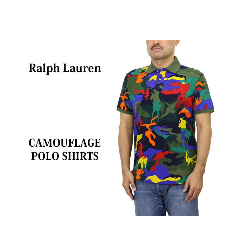新品☆RLX Ralph Lauren 迷彩ポロシャツ ゴルフ