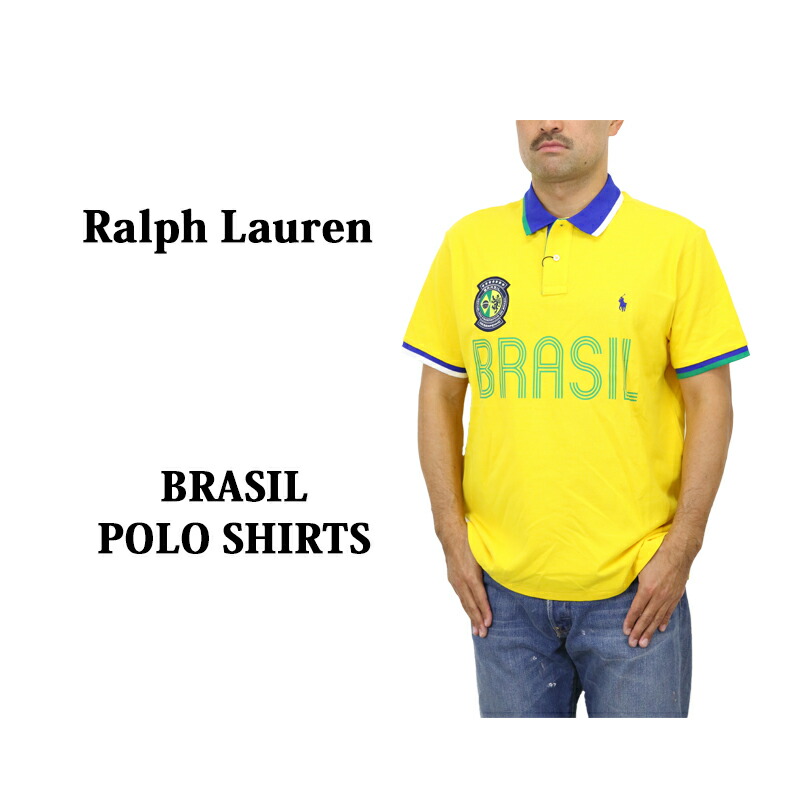 ポロ ラルフローレン カスタム か細い 相応う 小馬 刺しゅう 国別 半袖 カノコ スポーツシャツ 少尉  POLO Ralph Lauren Men\u0027s \