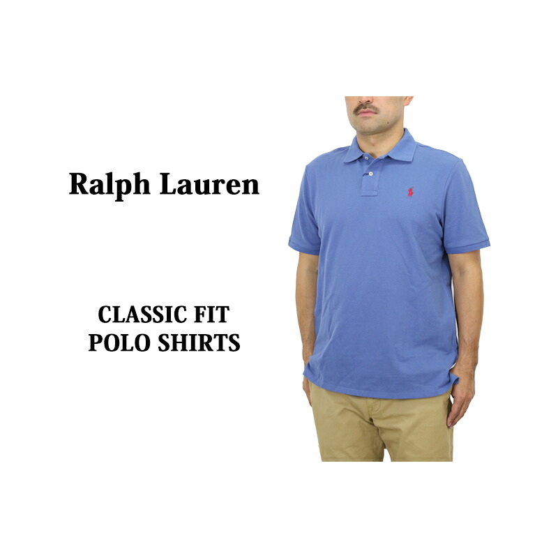 ポロ ラルフローレン メンズ クラシックフィット 半袖 カノコポロシャツ POLO Ralph Lauren Men's "CLASSIC FIT" Mesh Polo US 売れ筋 (UPS)｜donuts （ドーナッツ）