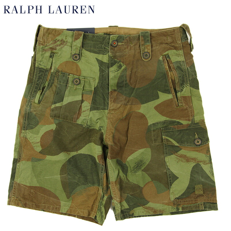 楽天市場】Ralph Lauren Men's Relaxed-Fit Cargo Short US ポロ 