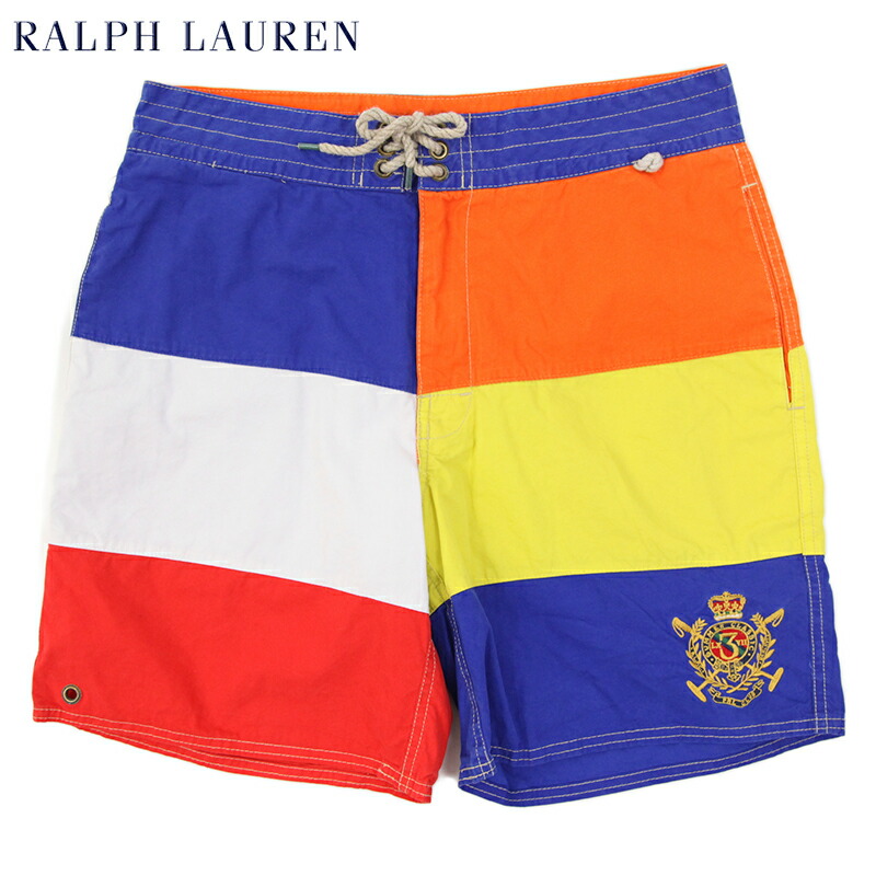 新品 polo ralph lauren cp93 ショートパンツ L 海パン-