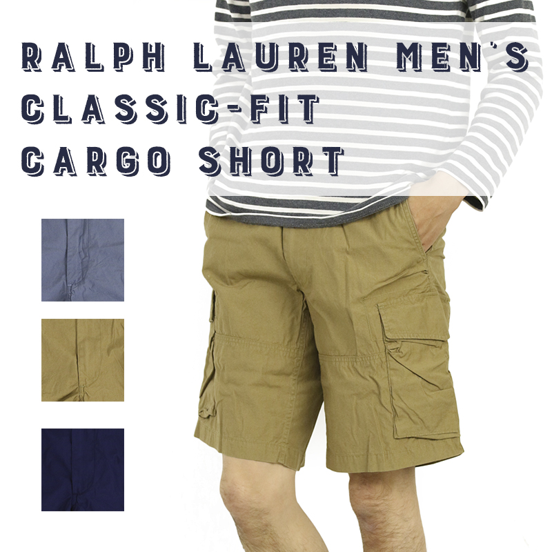 ralph lauren mens cargo shorts