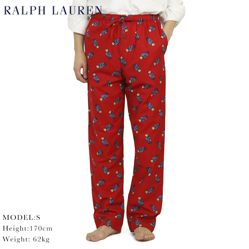 楽天市場】Ralph Lauren Men's Pony Pajama Pant US ポロ ラルフ 