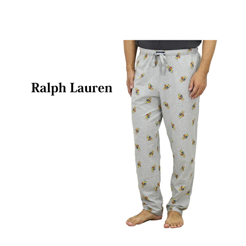 ポロ ラルフローレン ポロベアー パジャマ ズボン下 寝巻き POLO Ralph Lauren Men\u0027s \