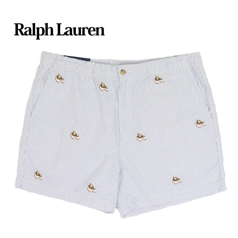 RLX Ralph Lauren ストライプショートパンツ 32 RLX Ralph Lauren ストライプショートパンツ 32