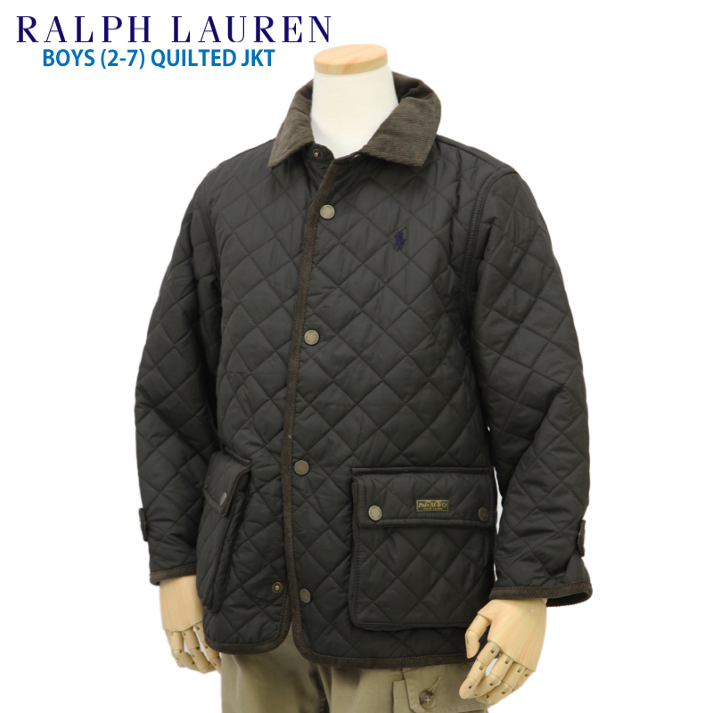 【楽天市場】(2-7) POLO by Ralph Lauren "BOY (2-7)" Quilted Jacket USラルフローレン