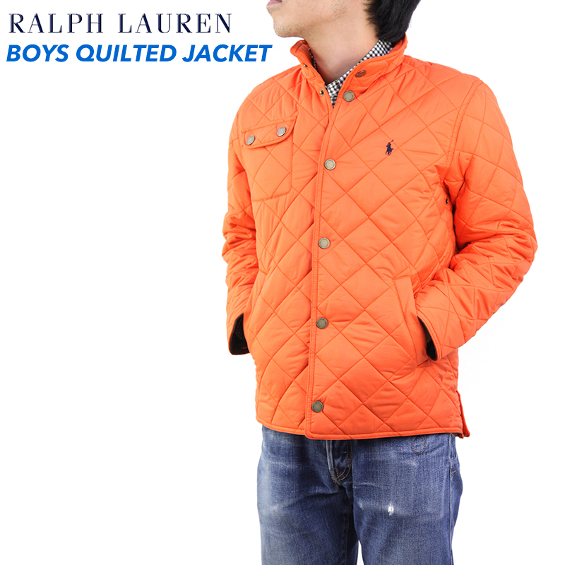 polo boys quilted jacket
