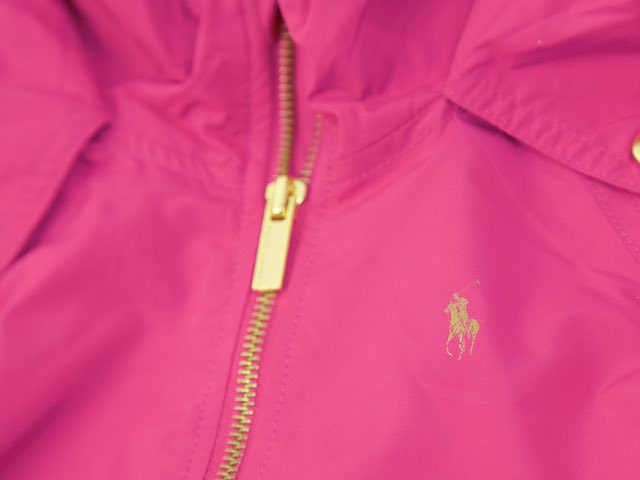 ralph lauren pink coat