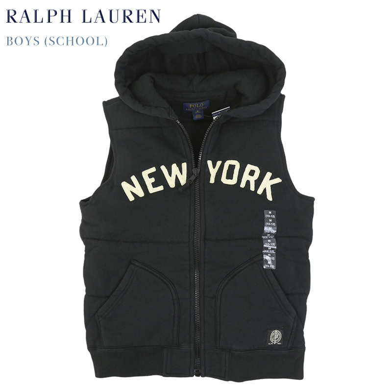 【楽天市場】POLO by Ralph Lauren Boy's Sweat Vest Parka USラルフローレン ボーイズサイズ