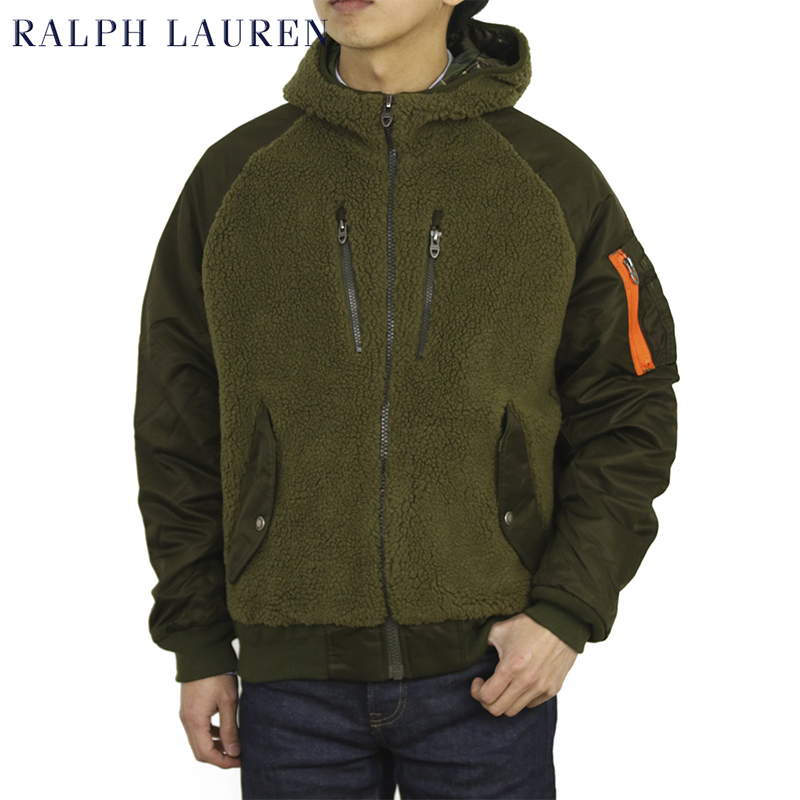 ralph lauren men's fleece jacket