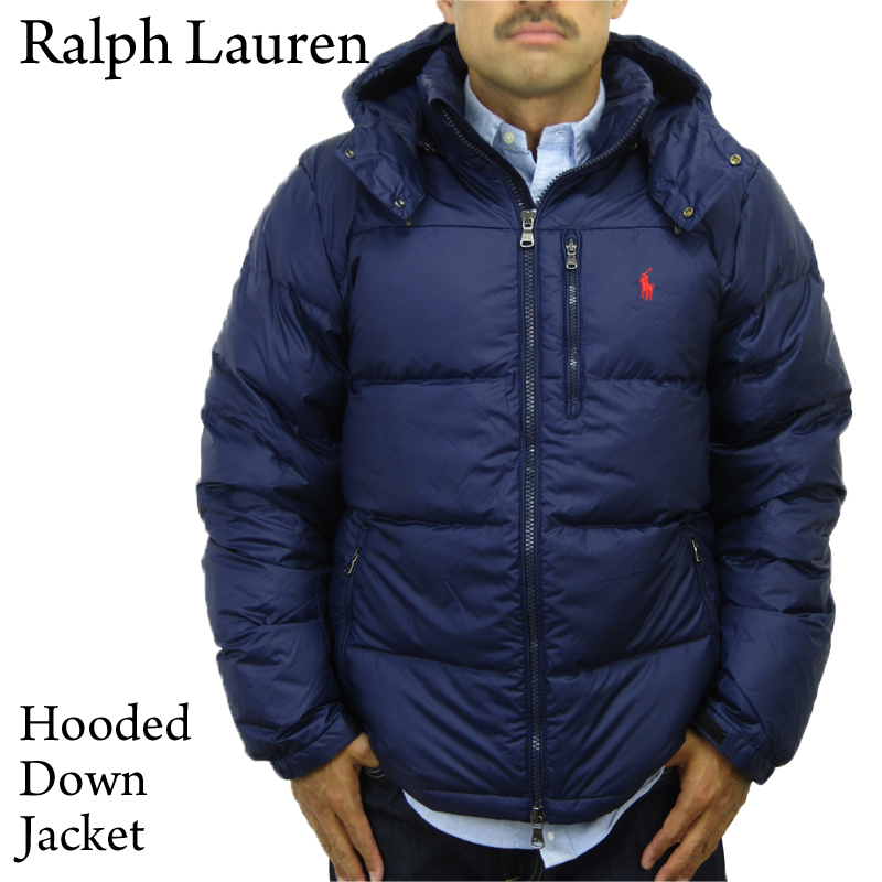 【楽天市場】ポロ ラルフローレン メンズ ダブルジップ ダウンジャケット パーカー POLO Ralph Lauren Men's Down  Hooded Jacket US : donuts （ドーナッツ）