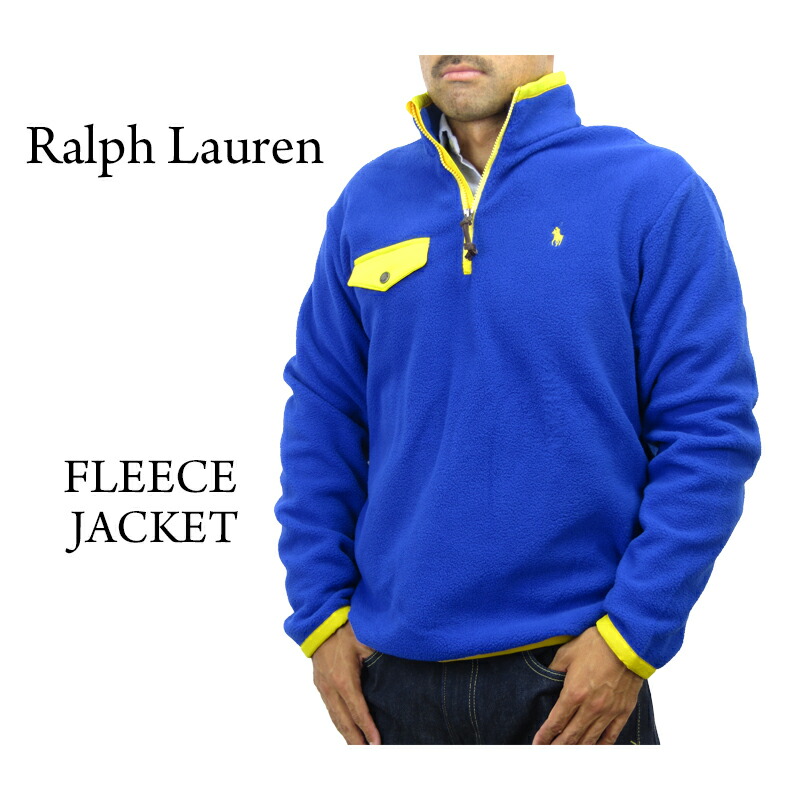 【楽天市場】ポロ ラルフローレン メンズ フリース ハーフジップ プルオーバー ジャケット POLO Ralph Lauren Men's