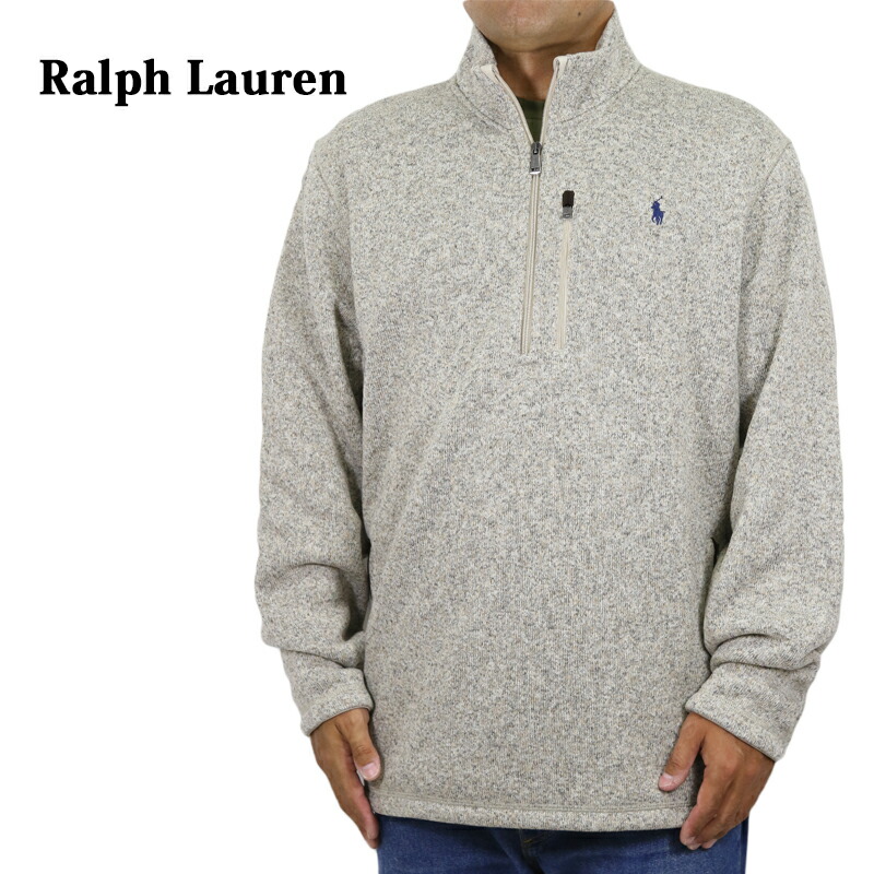 楽天市場】ポロ ラルフローレン メンズ フリースニット ジップアップ