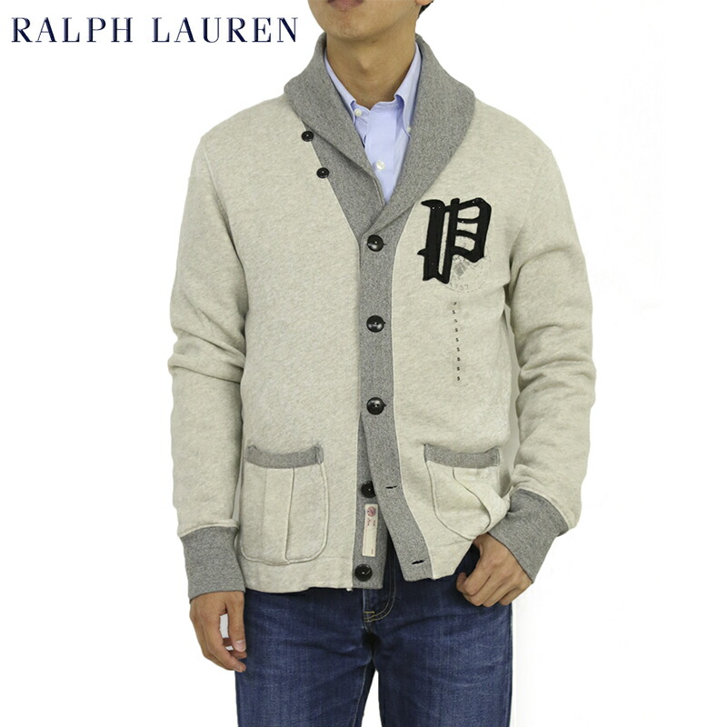 楽天市場】Ralph Lauren Men's Fleece Shawl Collar Cardigan US ポロ