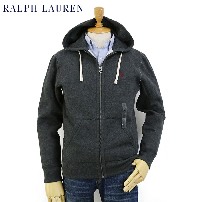 ralph lauren cotton blend fleece hoodie