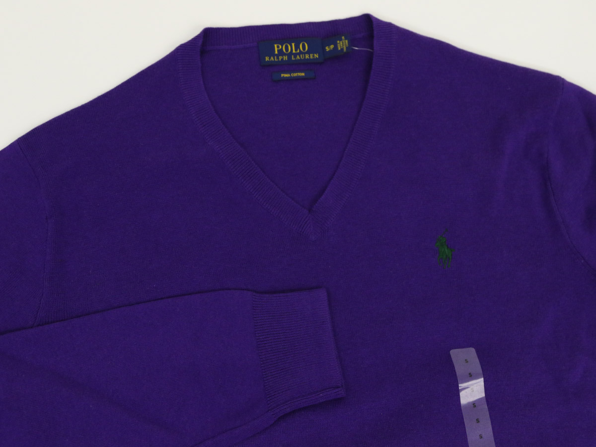 【楽天市場】ポロ ラルフローレン Vネック メンズ コットン セーター POLO Ralph Lauren Men's "PIMA