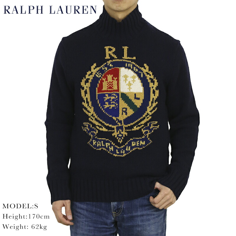 楽天市場 ポロ ラルフローレン Special Edition モックネックセーター Polo Ralph Lauren Men S Mockneck Sweater Us Donuts ドーナッツ