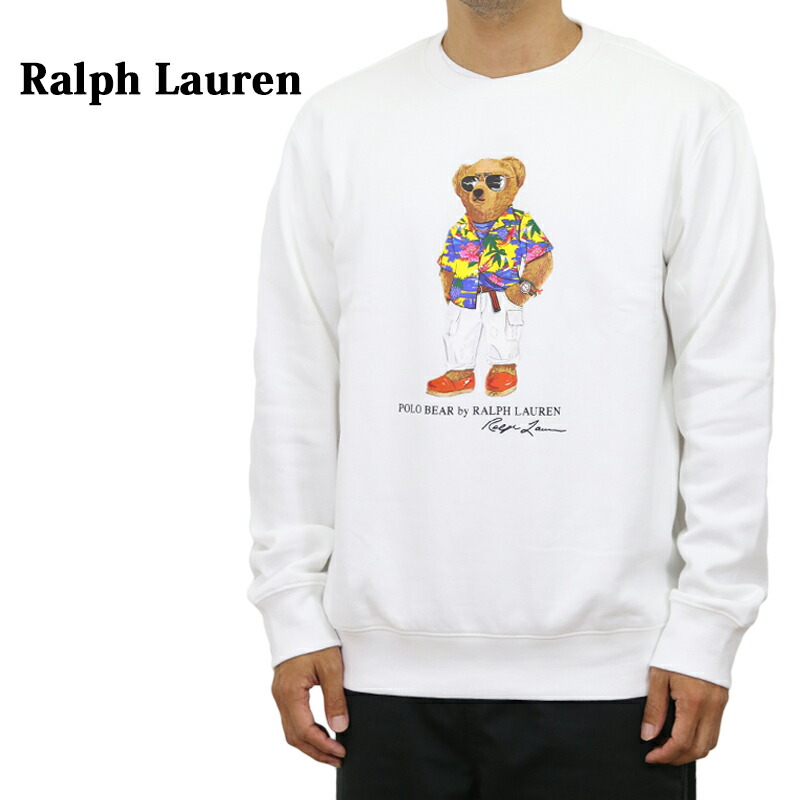 Makanaポロラルフローレンボーイズベアプリントスウェットクルーネック 楽天市場】ポロベア クルーネック スウェットシャツ POLO