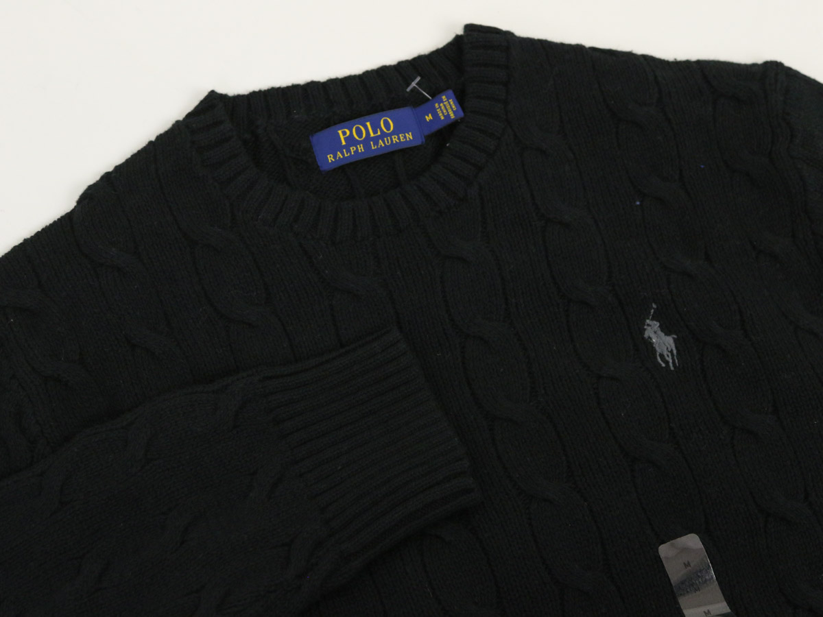 【楽天市場】ポロ ラルフローレン コットンのクルーネックセーター POLO Ralph Lauren Men's Cotton Cable