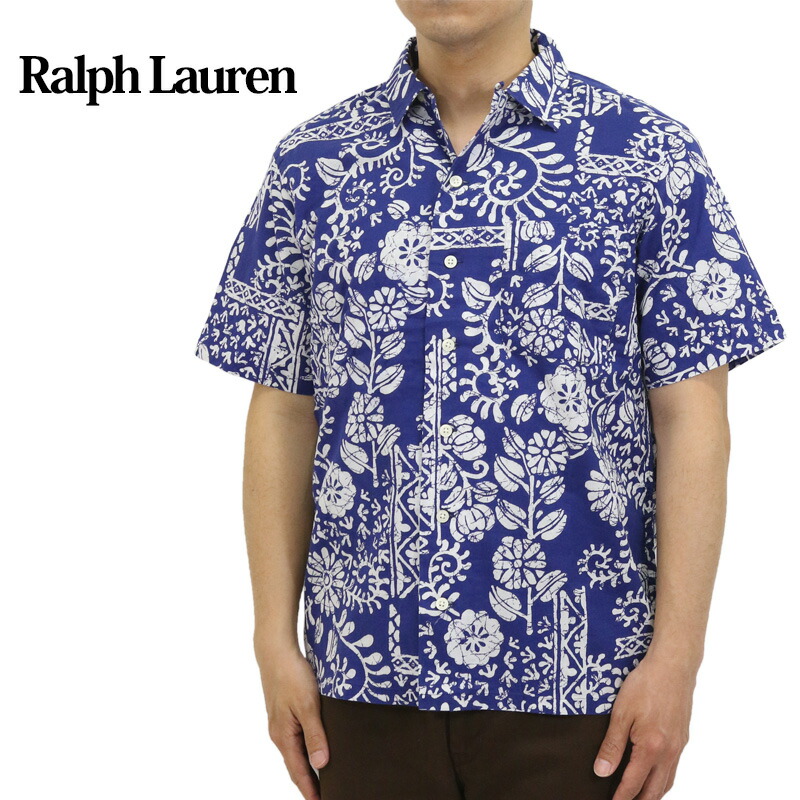 OCCY さん専用　 POLO RALPH LAUREN アロハシャツ 楽天市場】ポロ ラルフローレン メンズ ビンテージ風 半袖