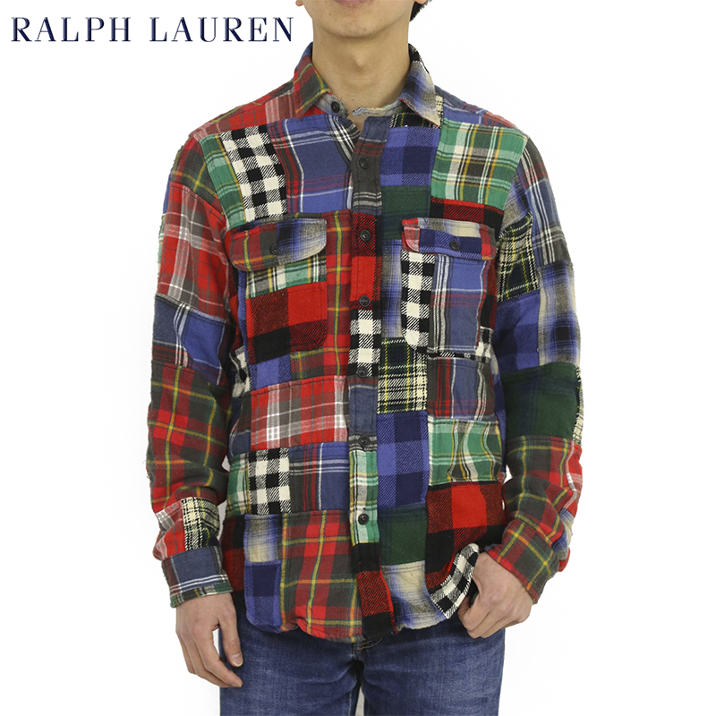 ralph lauren patchwork shirt